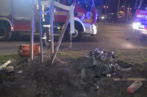 Halálos baleset a Könyves Kálmán körúton - videó a mentésről