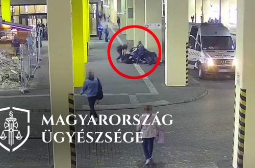 Rendőrt akart lefegyverezni egy férfi Budapesten - videóval