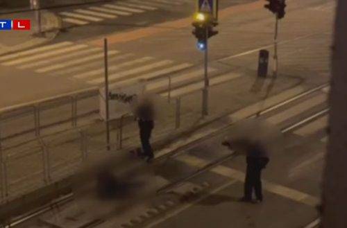 Videón a rendőrgyilkos meglövése